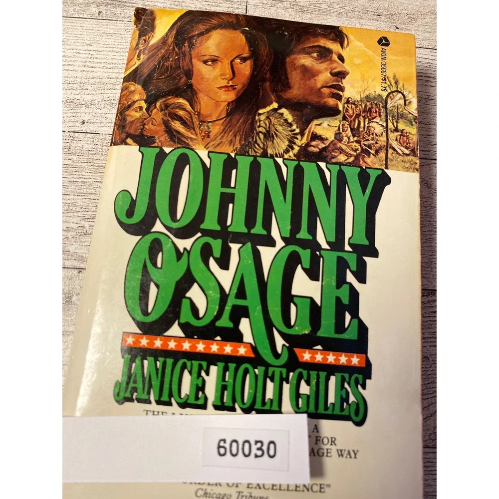 Johnny Osage Janice Holt Giles Vintage Paperback Avon Books 1977 Western Romance